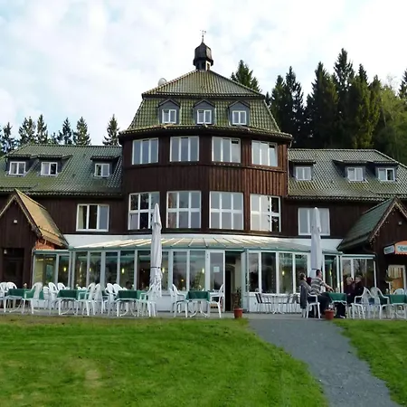 Finnische Blockhausstilhaeuser Im Harz ベンネッケンシュタイン